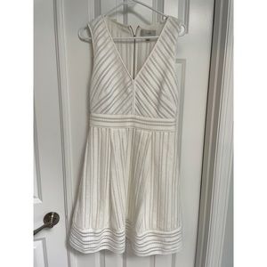 Jcrew white dress, size 8